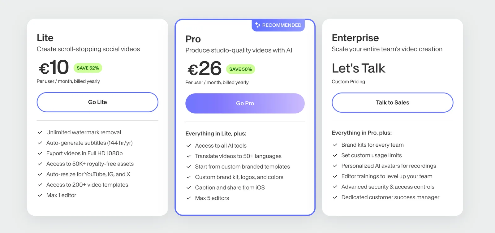 Pricing and Plans