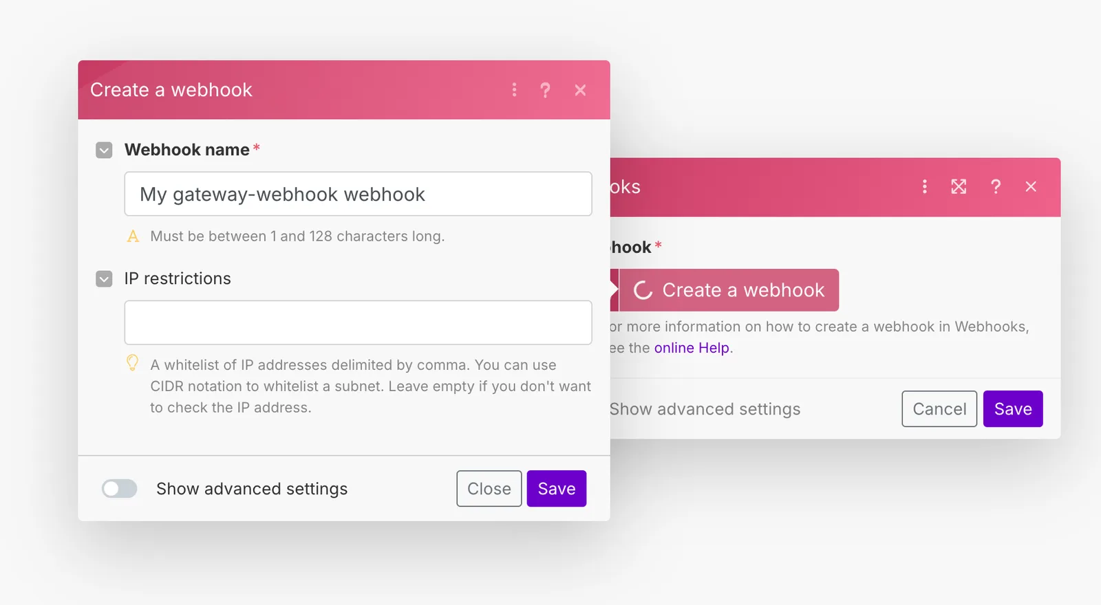 Webhooks Make.com
