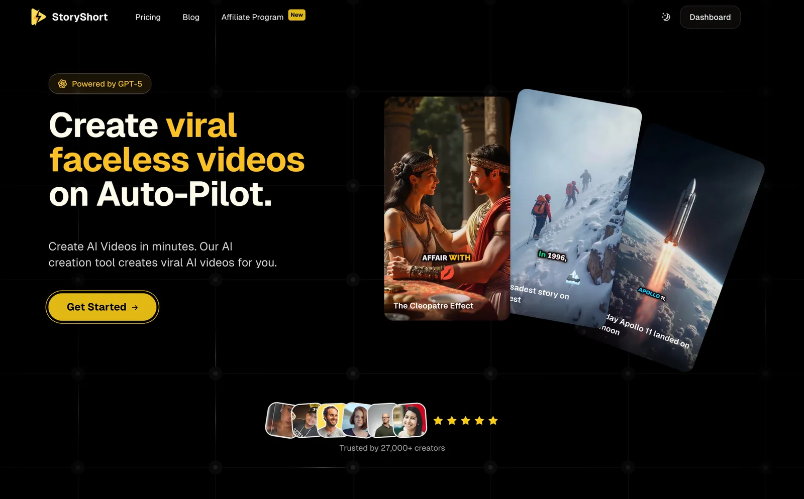 1\. StoryShort AI - Automated Video Content Platform