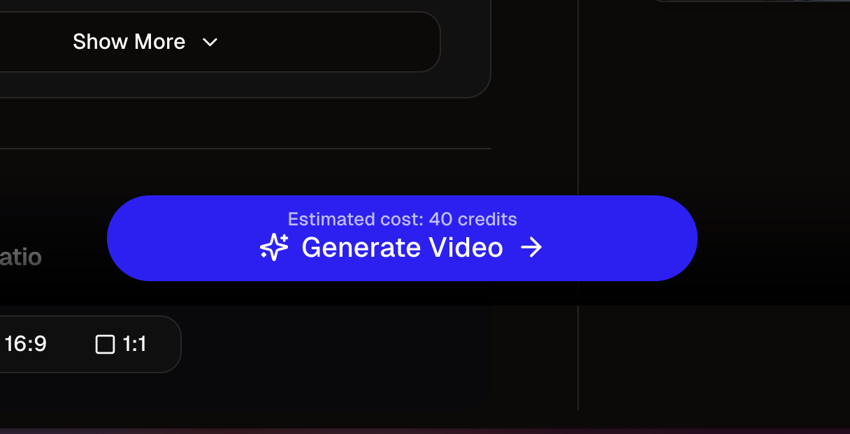 Générez votre vidéo