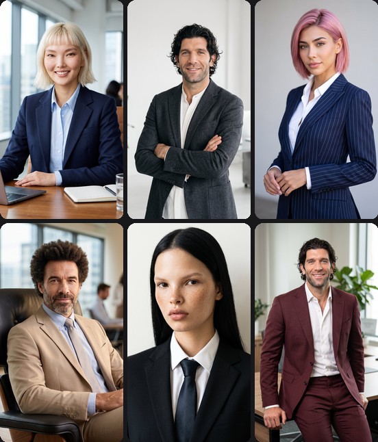 AI headshots for consulting firms