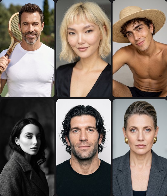 AI headshots for entertainment industry