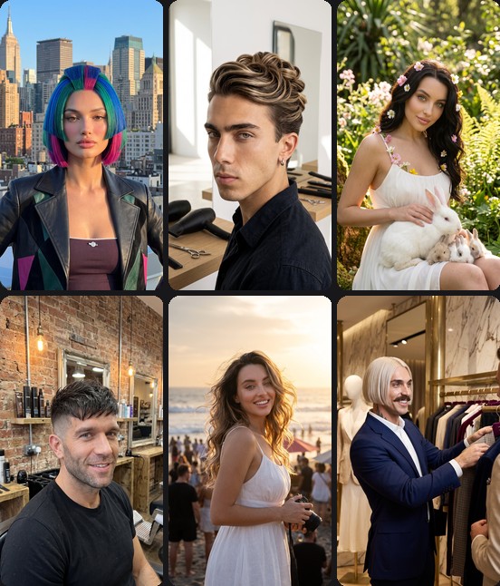 AI headshots for hair stylists