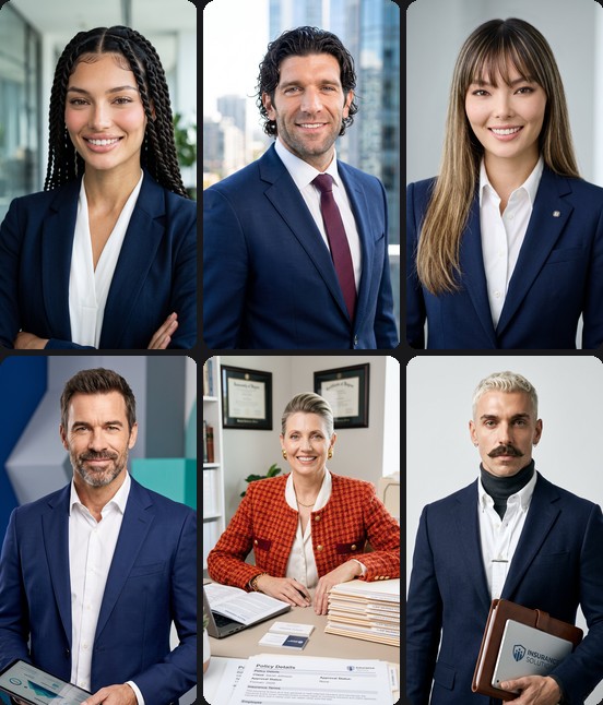 AI headshots for insurance industry