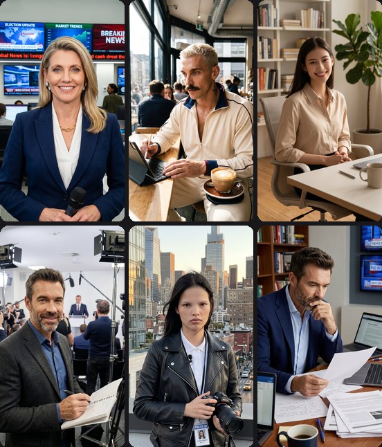 AI headshots for journalists
