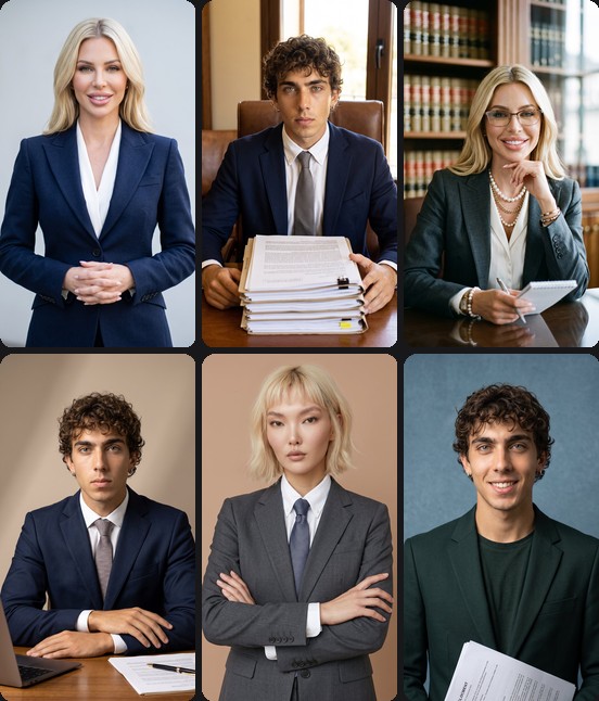 AI headshots for legal professionals