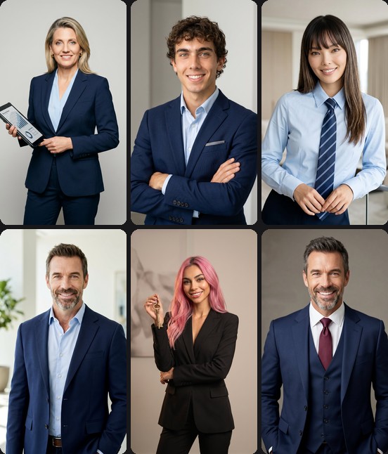 AI headshots for real estate agents