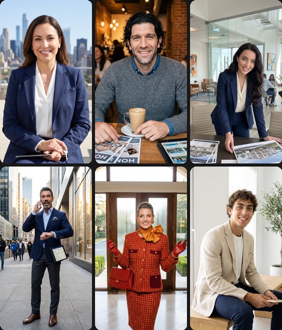 AI headshots for real estate brokers