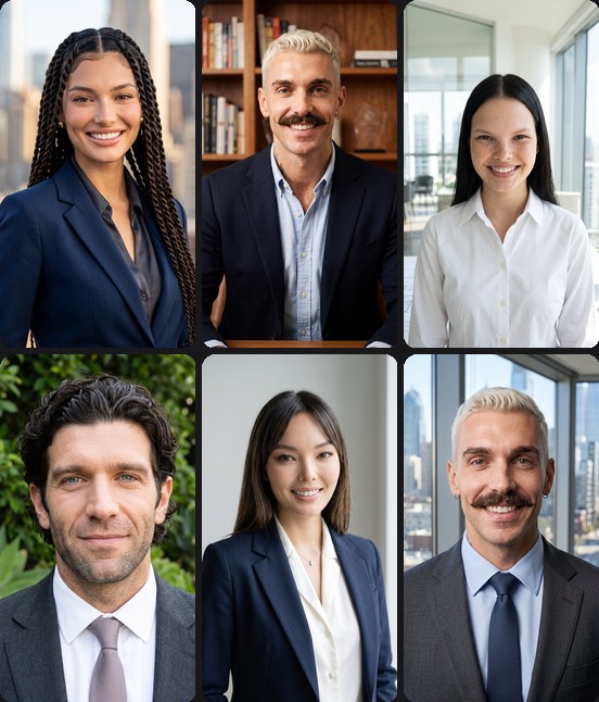 AI headshots for real estate industry