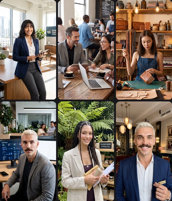 AI headshots for small businesses